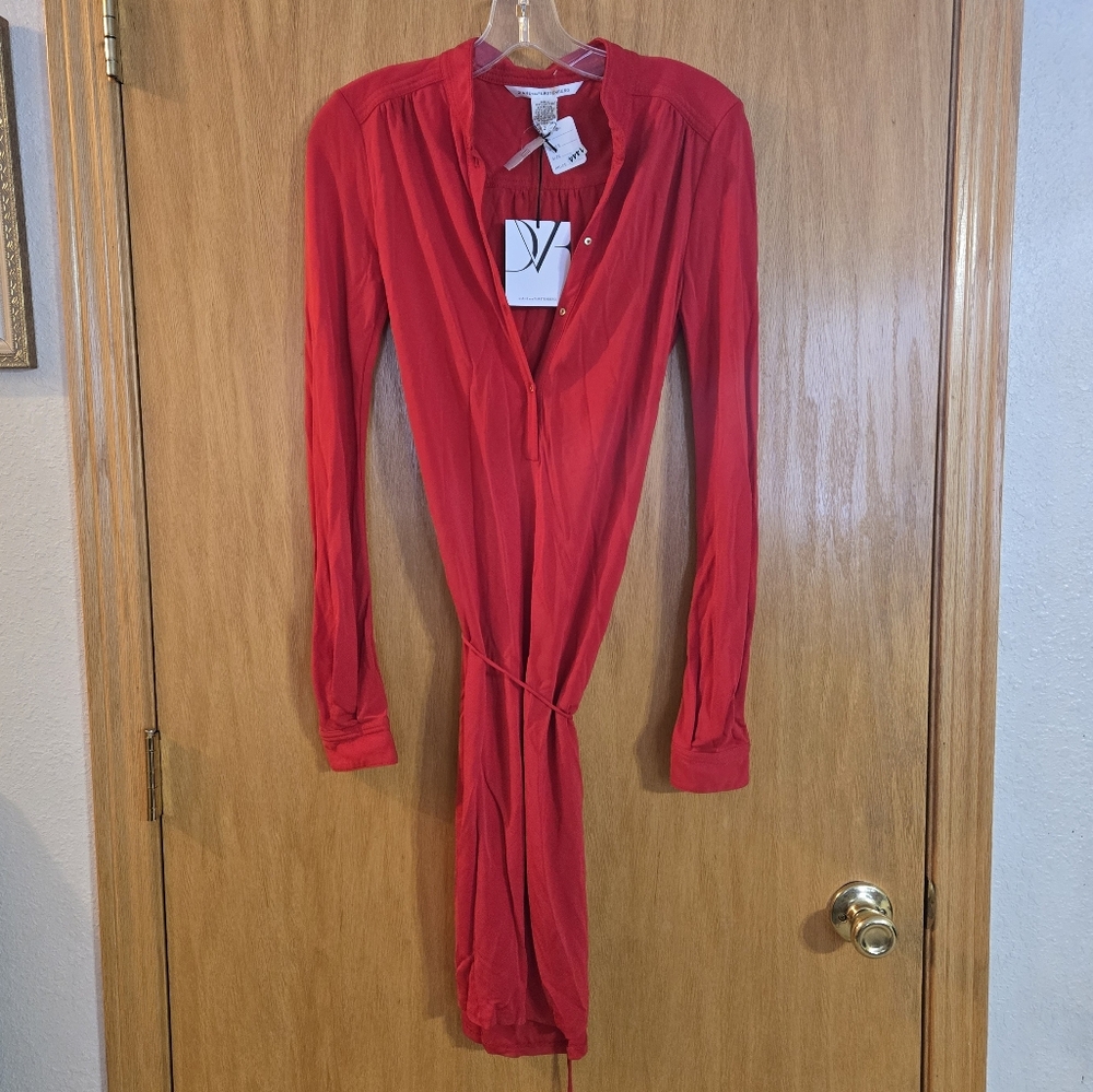 Diane Von Furstenberg Gyls Dress Red